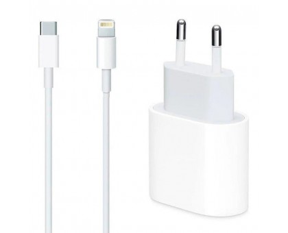СЗУ для Apple iPhone 20W Type-C Power Adapter (AA) + Cable Type-C to Lightning