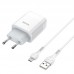 СЗУ HOCO C73A (2USB/2.4A) + microUSB