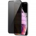 Защитное стекло Privacy 5D Matte (full glue) (тех.пак) для Apple iPhone 11 / XR (6.1)