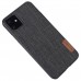 Накладка G-Case Textiles Dark series для Apple iPhone 11 (6.1")