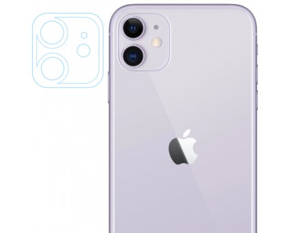 Гибкое защитное стекло 0.18mm на камеру и весь блок (тех.пак) для Apple iPhone 11 (6.1)