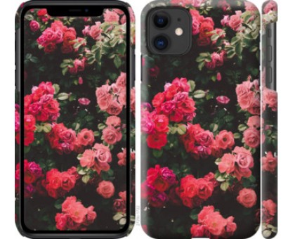 Чехол Куст с розами для iPhone 11
