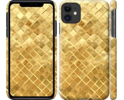 Чехол Текстура цвета золото для iPhone 11