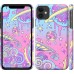 Чехол Розовая галактика для iPhone 11