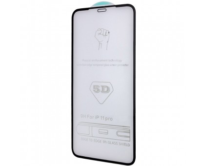 Защитное стекло 5D Hard (full glue) (тех.пак) для Apple iPhone 11 Pro (5.8) / X / XS