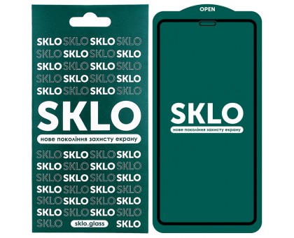 Защитное стекло SKLO 5D (full glue) для Apple iPhone 11 Pro (5.8) / X / XS