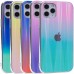 TPU+Glass чехол Gradient Aurora с лого для Apple iPhone 11 Pro (5.8)