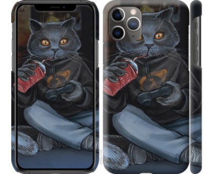Чехол gamer cat для iPhone 11 Pro Max