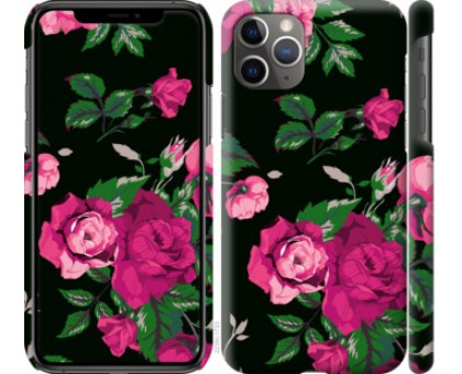Чехол Розы на черном фоне для iPhone 11 Pro Max