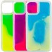 Неоновый чехол Neon Sand glow in the dark для Apple iPhone 12 Pro / 12 (6.1)