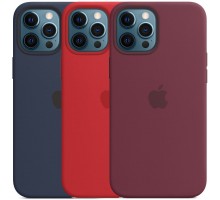 Чехол Silicone case (AAA) full with Magsafe and Animation для Apple iPhone 12 Pro / 12 (6.1")