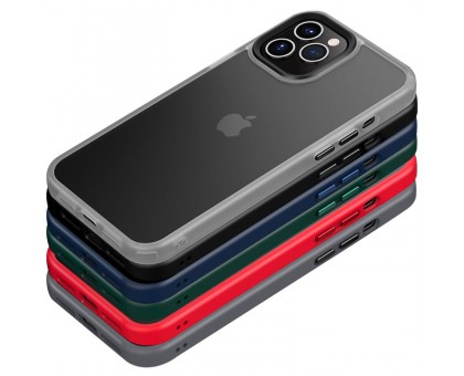 TPU+PC чехол Metal Buttons для Apple iPhone 12 Pro / 12 (6.1)