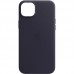 Кожаный чехол Leather Case (AA Plus) with MagSafe для Apple iPhone 12 Pro Max (6.7)