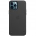 Кожаный чехол Leather Case (AAA) with MagSafe для Apple iPhone 12 Pro Max (6.7)