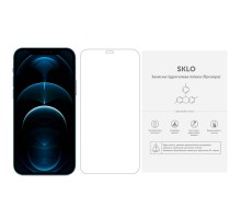 Защитная гидрогелевая пленка SKLO (экран) (тех.пак) для Apple iPhone 12 Pro Max (6.7")