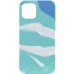 Чехол Silicone case full Aquarelle для Apple iPhone 12 Pro Max (6.7)