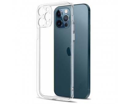 TPU чехол Epic Transparent 1,5mm Full Camera для Apple iPhone 12 Pro Max (6.7)