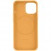Кожаный чехол Leather Case (AA) with MagSafe для Apple iPhone 13 (6.1)