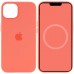 Чехол Silicone case (AAA) full with Magsafe and Animation для Apple iPhone 13 (6.1)