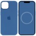 Чехол Silicone case (AAA) full with Magsafe and Animation для Apple iPhone 13 (6.1)