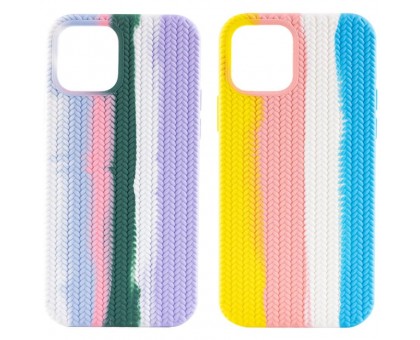 Чехол Silicone case Full Braided для Apple iPhone 13 (6.1)