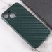 Кожаный чехол Leather Case Carbon series для Apple iPhone 13 (6.1)