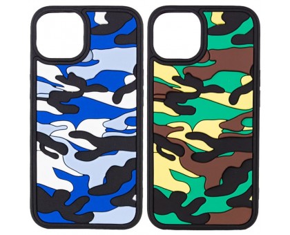 Чехол TPU+PC Army Collection для Apple iPhone 13 (6.1)