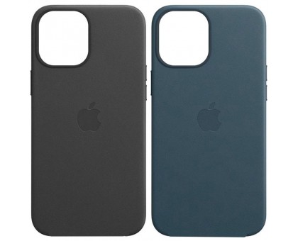Кожаный чехол Leather Case (AA Plus) with MagSafe для Apple iPhone 13 (6.1)