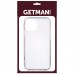 TPU чехол GETMAN Clear 1,0 mm для Apple iPhone 13 mini (5.4)