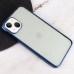 Прозрачный силиконовый чехол глянцевая окантовка Full Camera для Apple iPhone 13 mini (5.4)