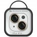 Защитное стекло Metal Classic на камеру (в упак.) для Apple iPhone 14 (6.1) / 14 Plus (6.7)