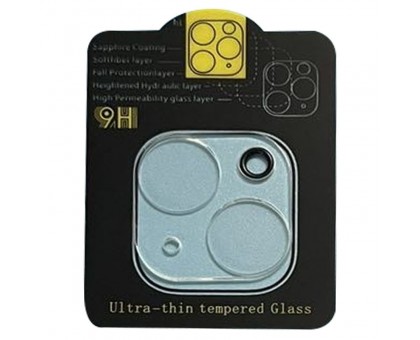 Защитное стекло на камеру Full Block (тех.пак) для Apple iPhone 14 (6.1) / 14 Plus (6.7)