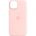 Кожаный чехол Leather Case (AA Plus) with MagSafe для Apple iPhone 14 Plus (6.7)