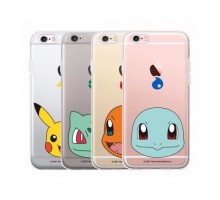 Прозрачный силиконовый чехол "Pokemon Go" для Apple iPhone 5/5S/SE