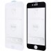 Защитное стекло 5D Hard (full glue) (тех.пак) для Apple iPhone 6/6s (4.7)