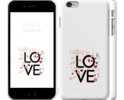 Чехол falling in love для iPhone 6 plus/6s plus (5.5)