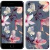 Чехол Нарисованные цветы для iPhone 7 (4.7)