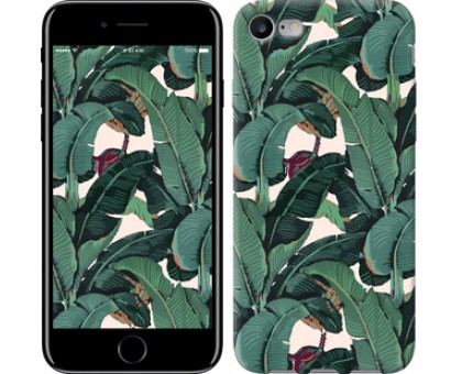 Чехол Банановые листья для iPhone 7 (4.7)