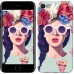Чехол Девушка с цветами для iPhone 7 (4.7)