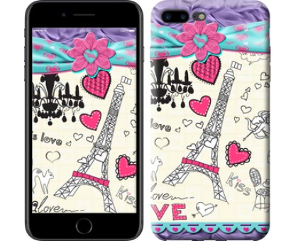 Чехол Париж 45 для iPhone 7 Plus