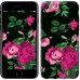 Чехол Розы на черном фоне для iPhone 8 (4.7)