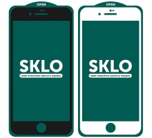 Защитное стекло SKLO 5D (full glue) (тех.пак) для Apple iPhone 7 / 8 / SE (2020) (4.7")