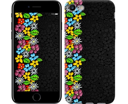 Чехол цветочный орнамент для iPhone 8 (4.7)