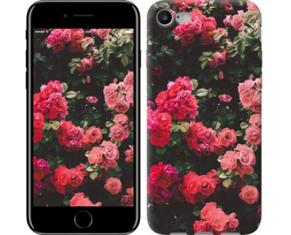 Чехол Куст с розами для iPhone 8 (4.7)