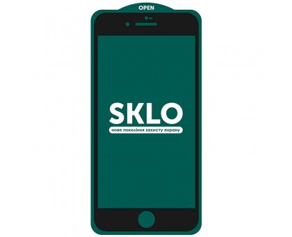 Защитное стекло SKLO 5D (full glue) (тех.пак) для Apple iPhone 7 plus / 8 plus (5.5)