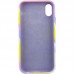 Чехол Silicone case full Aquarelle для Apple iPhone XR (6.1)