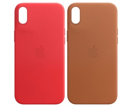Кожаный чехол Leather Case (AA) для Apple iPhone XR (6.1)