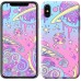 Чехол Розовая галактика для iPhone XS (5.8)