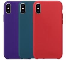 Чехол Silicone Case without Logo (AA) для Apple iPhone X / XS (5.8")