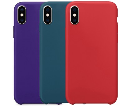 Чехол Silicone Case without Logo (AA) для Apple iPhone X / XS (5.8)